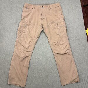 Kuhl Radikl Pants Mens 38x30 Tan Vented  Hiking Outdoor Casual